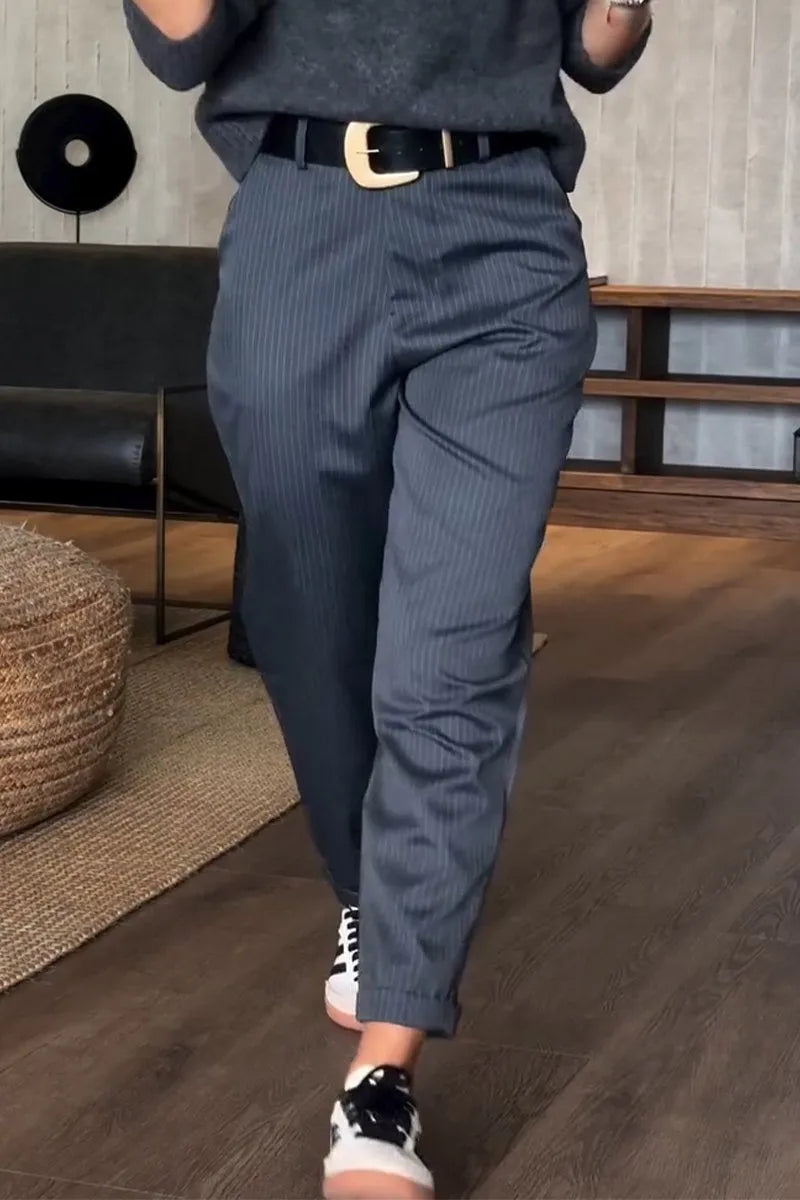 🍃Women's High Waist Casual Straight Blazer Pants